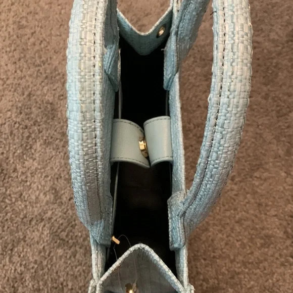 NWOT Francesca’s Trista Plaid Boucle Small Tweed Plaid Tote/Purse - Picture 8 of 8